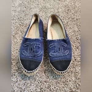 Authentic Chanel espadrilles